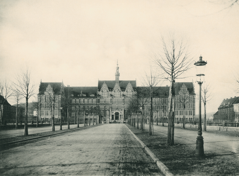 Plik:Gmach główny Technische Hochschule (Politechniki Gdańskiej), około 1915.JPG