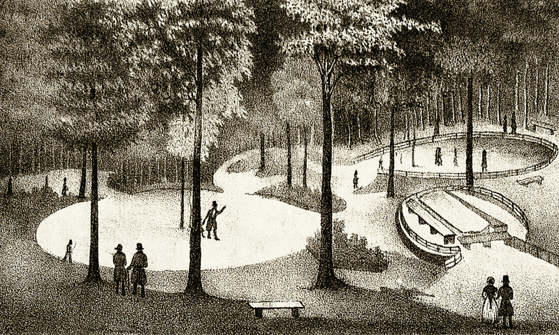 Plik:Polana Rüchel-Kleista i Weickhmanna w Parku Jaśkowej Doliny, Wedel, 1842.JPG