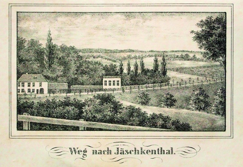 Plik:Jaśkowa Dolina, Wedel, 1842.jpg