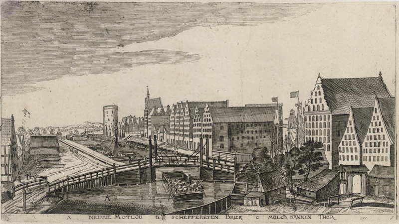 Plik:Spichlerze w Gdańsku nad Motławą, Aegidius Dickmann, 1617.JPG