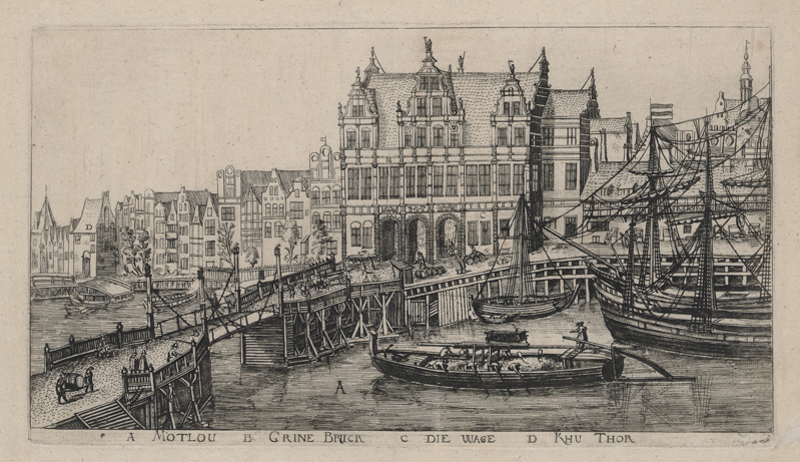Plik:Most przy Zielonej Bramie, Aegidius Dickmann, 1617.JPG