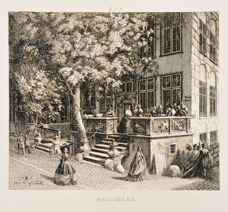 Plik:Przedproże kamienicy przy ul. Korzennej, Johann Carl Schultz, 1867.JPG