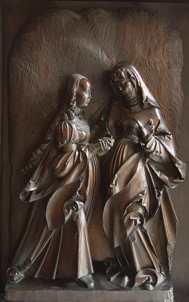 Plik:Nawiedzenie św. Elżbiety z ołtarza Pokłonu Trzech Króli, Mistrz Paweł, 1515–1525.JPG