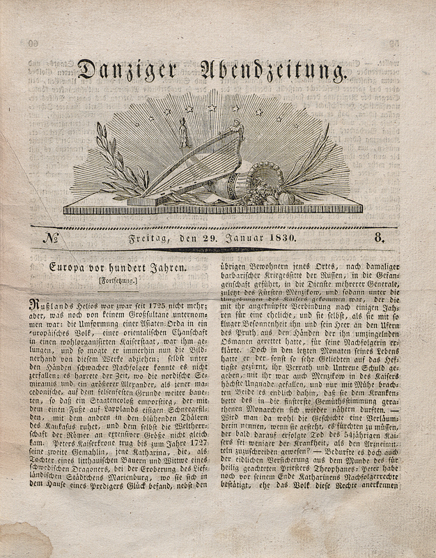 Plik:„Danziger Abendzeitung”, 1830.JPG