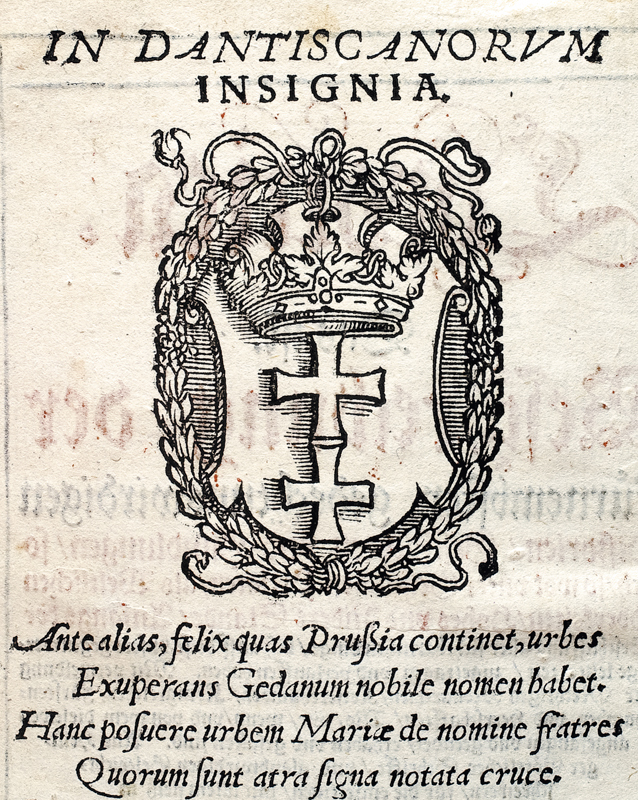 Plik:Epigramat heraldyczny In Dantiscanorum insignia, Jan Hasentödter, 1569 .JPG