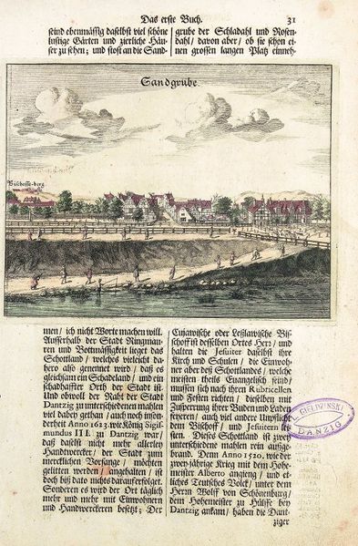 Plik:Piaskownia, Der Stadt Dantzig…, 1688.jpg