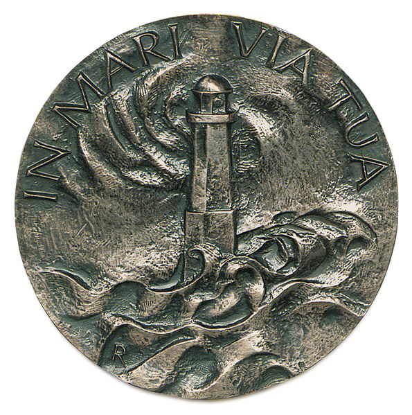 Plik:Medal z okazji pięćdziesięciolecia Instytutu Bałtyckiego, Barbara Lis-Romańczyk, rewers.JPG