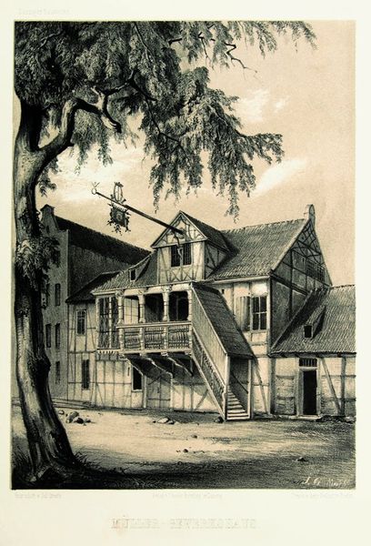 Plik:Dom Cechu Młynarzy, Julius Greth, 1857.jpg