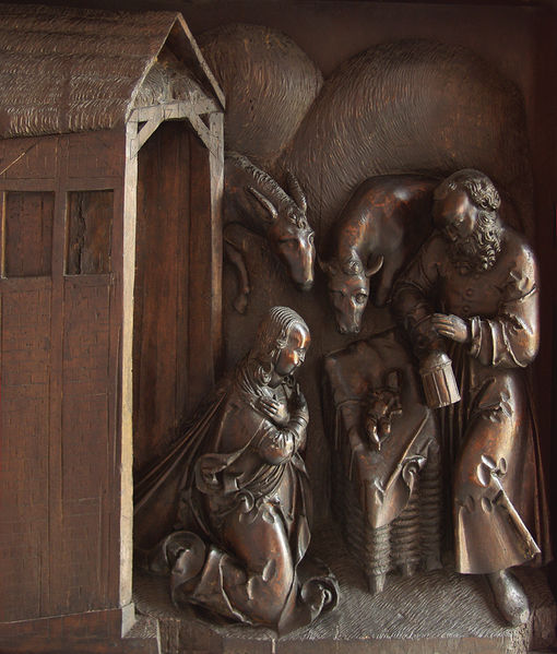 Plik:Adoracja Dzieciątka z ołtarza Pokłonu Trzech Króli, Mistrz Paweł, 1515–1525.JPG