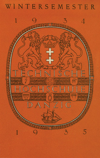 Plik:Okładka spisu wykładów w Technische Hochschule, 1934–1935.JPG