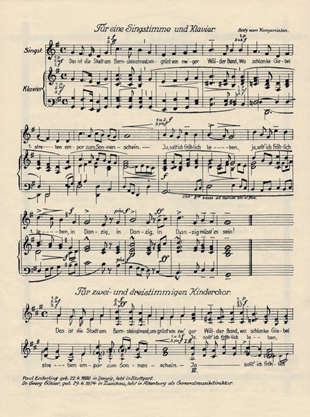 Plik:Druk okolicznościowy z hymnem II Wolnego Miasta Gdańska, około 1924.JPG