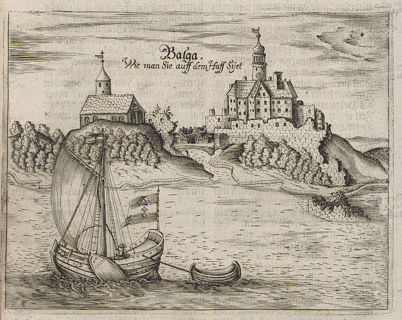 Plik:Barka gdańska, ilustracja z książki Christopha Hartknocha Alt- und Neues Preussen, 1684.JPG